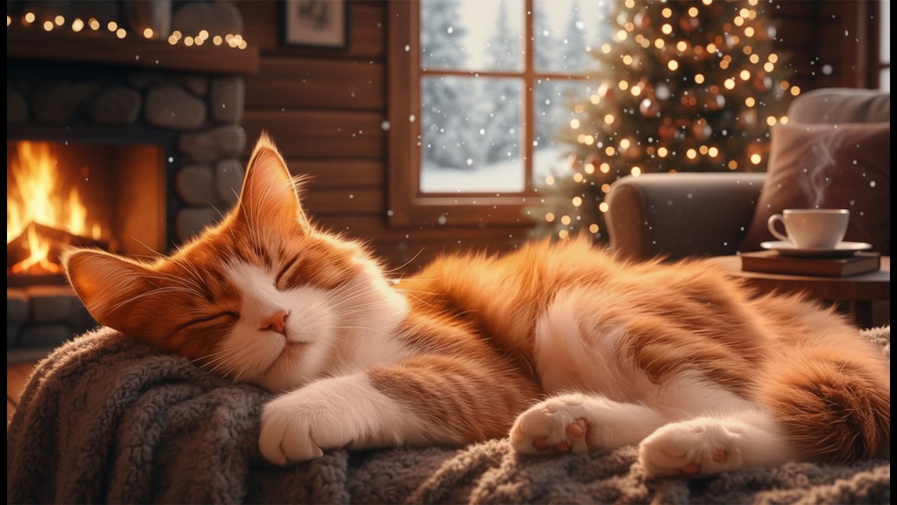 Cat Relaxation Music 🐱 Cat Sleep Calm Sounds, Anti-Stress