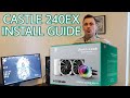 DeepCool Castle 240EX Install Guide Video - With Unboxing