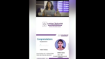 Luminar Technolab - IT FINISHING SCHOOL - COCHIN - DATA SCIENCE TRAINING, FULL STACK TRAINING