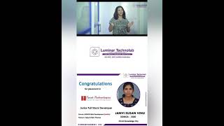 Luminar Technolab - IT FINISHING SCHOOL - COCHIN - DATA SCIENCE TRAINING, FULL STACK TRAINING