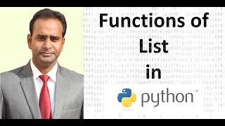Class 11 CS & IP | List Functions in Python