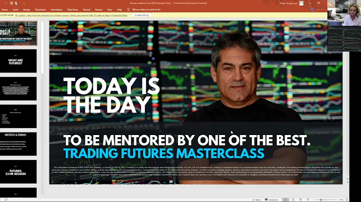 HOW TO TRADE FUTURES MASTERCLASS, JUNE 20, 2022, with Stephen Kalayjian