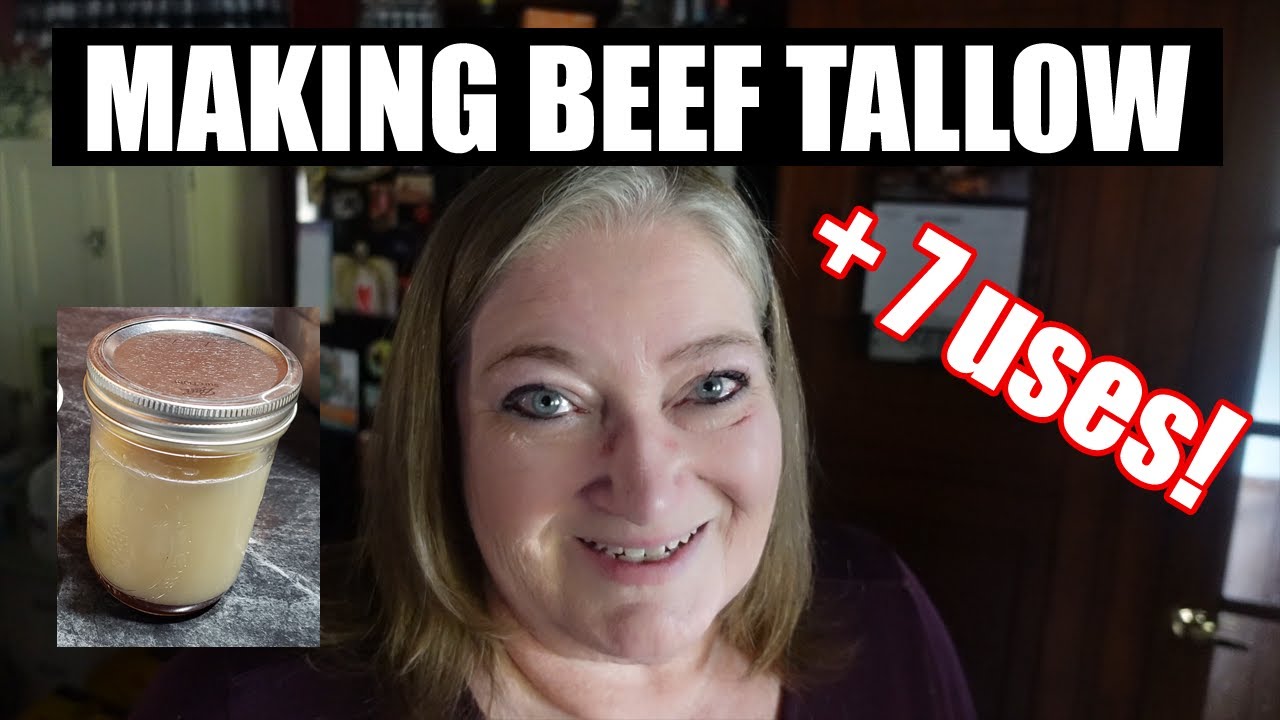 How To Make Beef Tallow And 7 Practical Uses For Tallow YouTube