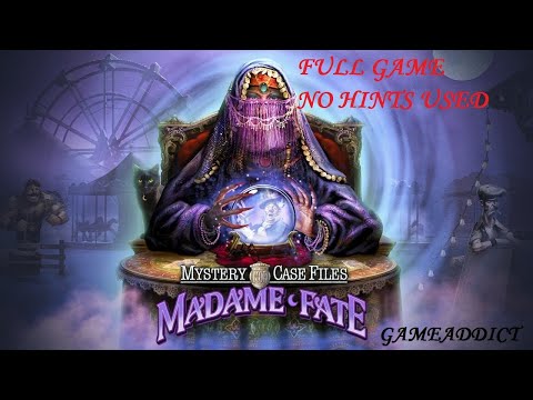 MYSTERY CASE FILES MADAME FATE (No Hints Used) : FULL GAME, SPEEDRUN, WALKTHROUGH