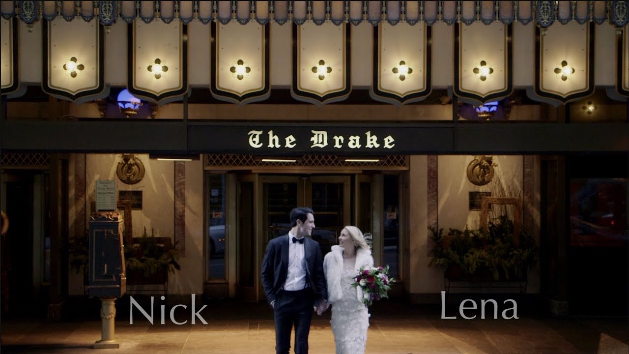 Best Winter Wedding Video filmed at Drake Hotel Chicago / 312FILM videography