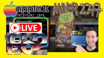 Chronologically Gaming is LIVE! Welcome Back Bounty Bob! Miner 2049er on Apple II #retro #platformer