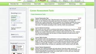 Step by Step Guide on how to access the 4 assessments for MyPlan!