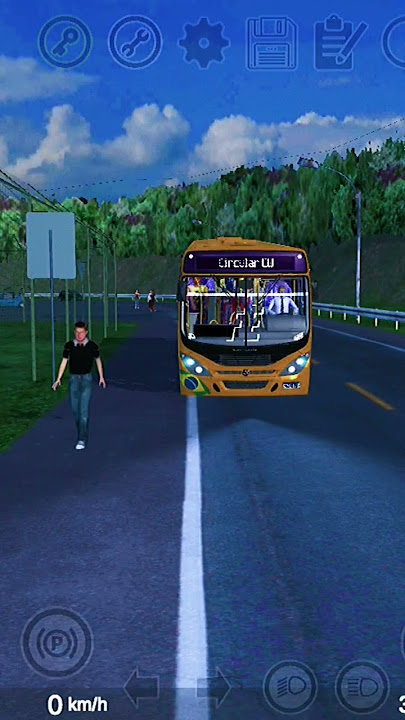 Busscar Micruss 1999 MB LO-914 para o Proton Bus Simulator/Road