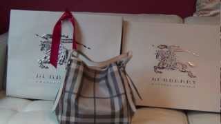 Perfect Fall Bag : Burberry Canter Horseferry Check Unboxing