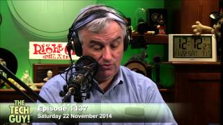The Tech Guy 1137: Saturday November 22, 2014