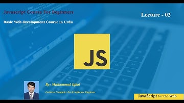 Variables and Data Types | Lec_02 | JavaScript Basic Course in Urdu