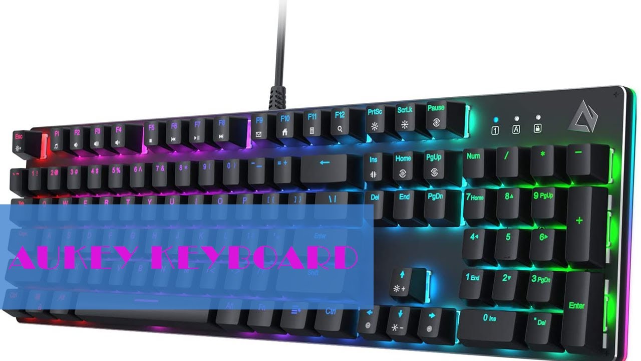 AUKEY Mechanical Gaming Keyboard Review And Unboxing