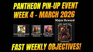 Week 4 | March 2026 | Pantheon Pin-Up Community Event | Age of Mythology: Retold - Fast!