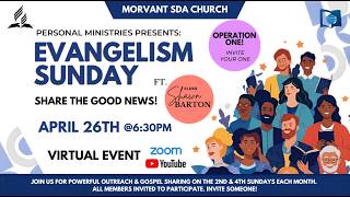 Morvant SDA Church | Evangelism Sundays | April 26th 2026