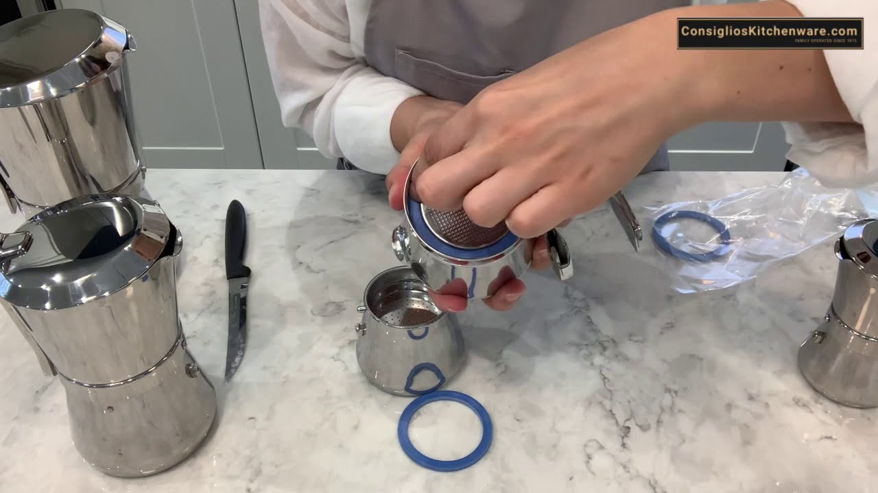 How to change your Bialetti Stovetop Seal (Gasket) - Quest Coffee Roasters