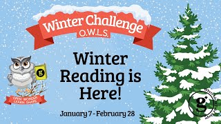 Grayslake Library Winter Reading Challenge 2022