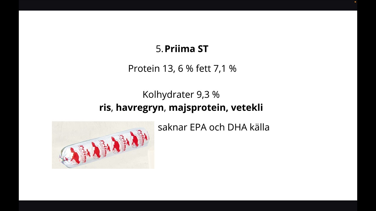 Bästa färskfodren enligt mina kriterer