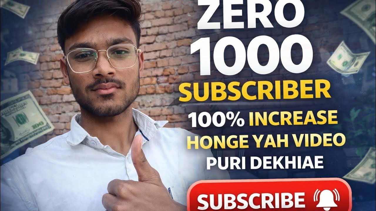 Zero To 1000 Subscribers Without Ads | New YouTuber Growth Strategy 