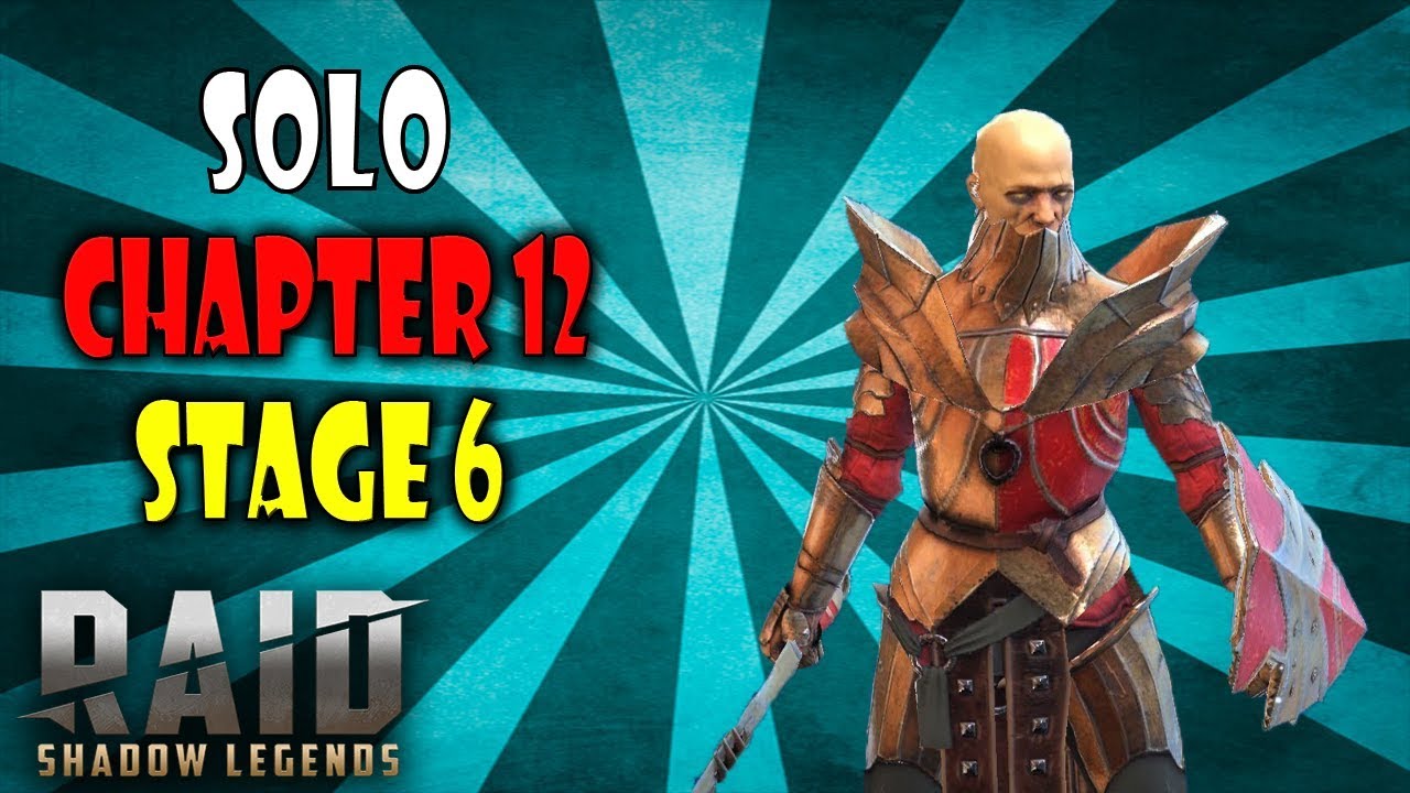 Raid Shadow Legend How To Solo Executioner Chapter 12 Stage 6 On Hard Difficulty Youtube