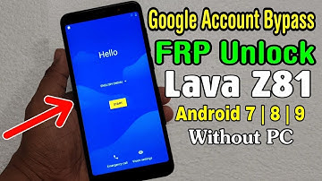 Lava Z81 FRP (Google Account)  Bypass | Lava Z81 FRP Unlock | How to Lava Z81 FRP Bypass Without PC