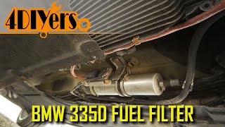How to Replace the Fuel Filter on a BMW 335d with Bleeding Procedure