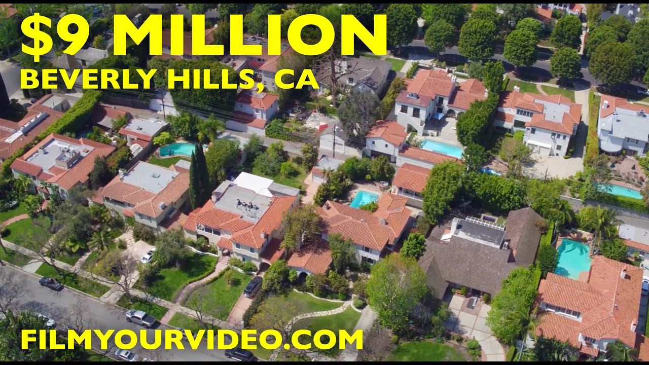 Look Around a $9M Beverly Hills Real Estate Video Production | Real Estate Videographer in LA