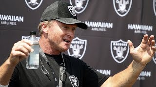 Oakland Raiders' Jon Gruden full post training camp press conference