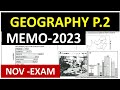 MEMO 2023  GEOGRAPHY P.2  GRADE 12  2023 FINAL  EXAMS 2023 [THUNDEREDUC]  #memo