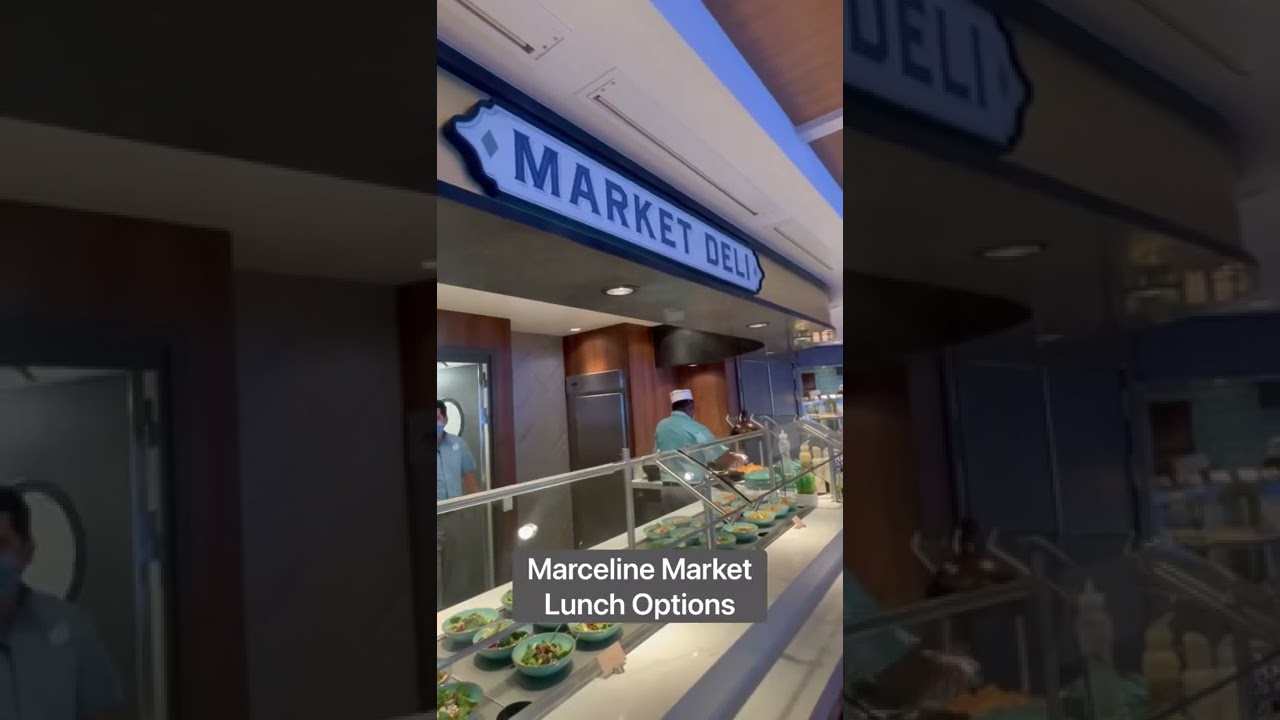 Disney Wish Marceline Market Lunch Options