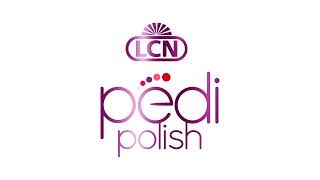 LCN Pedi Polish 2-Step Pedicure UV-Colour Polish: Base Gel + Colour