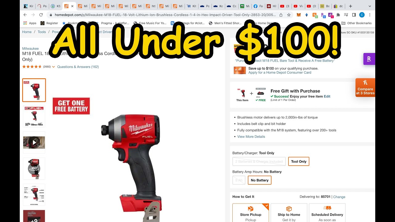 Sales On Milwaukee Tools YouTube