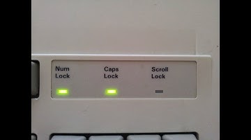 how to make your keyboard lights of capslock or numlock into dancing lights