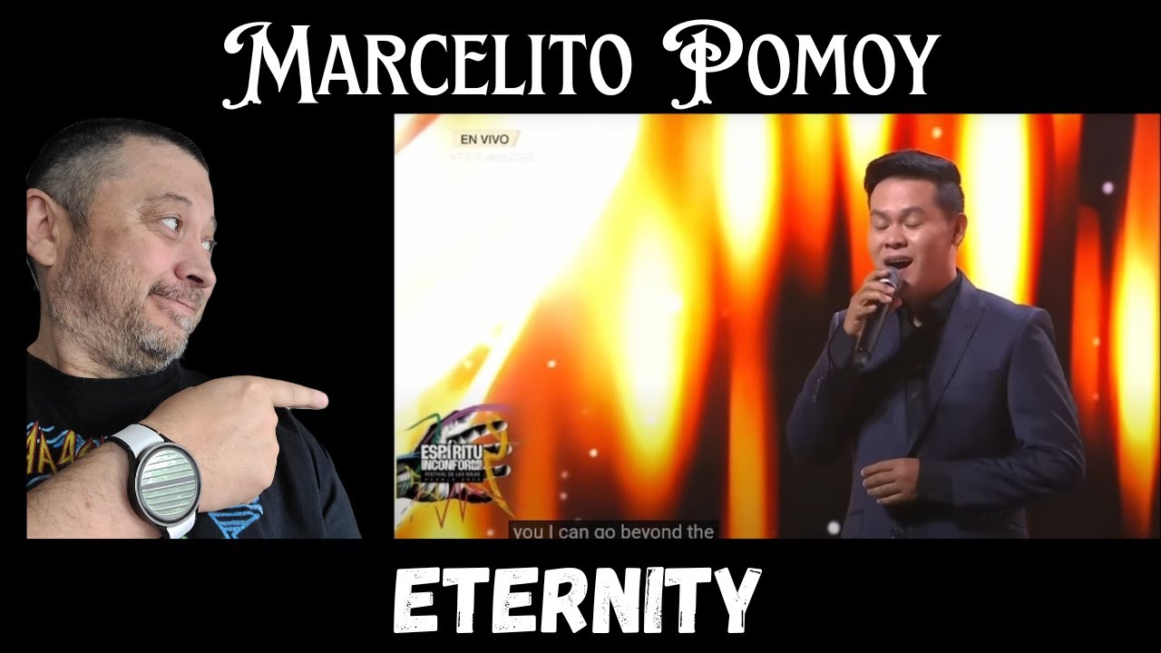 First Time Reaction Video - Marcelito Pomoy - Eternity | LIVE Festival De Las Ideas 2025, Mexico