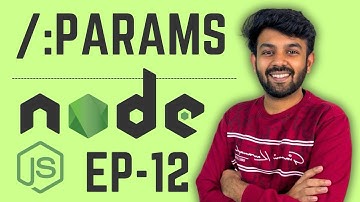 Route Params in Express JS App | Node.js Ep - 12 | code io - Tamil