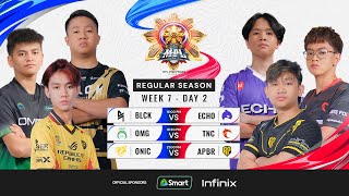 🔴LIVE | MPL PH S13 | FILIPINO-Week 7 Day 2