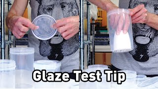 Quick Tip - Food Containers for Glaze Tests