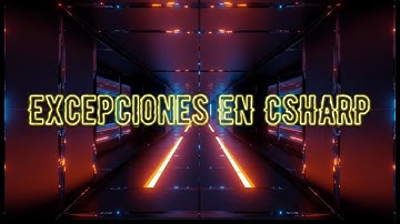 USAR EXCEPCIONES EN CSHARP | C# .NET | TRY CATCH FINALLY