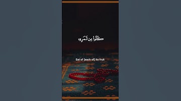 {وهو الذي أنشأ جنات معروشات وغير معروشات} [ سورة الأنعام: 141] ياسر الدوسري