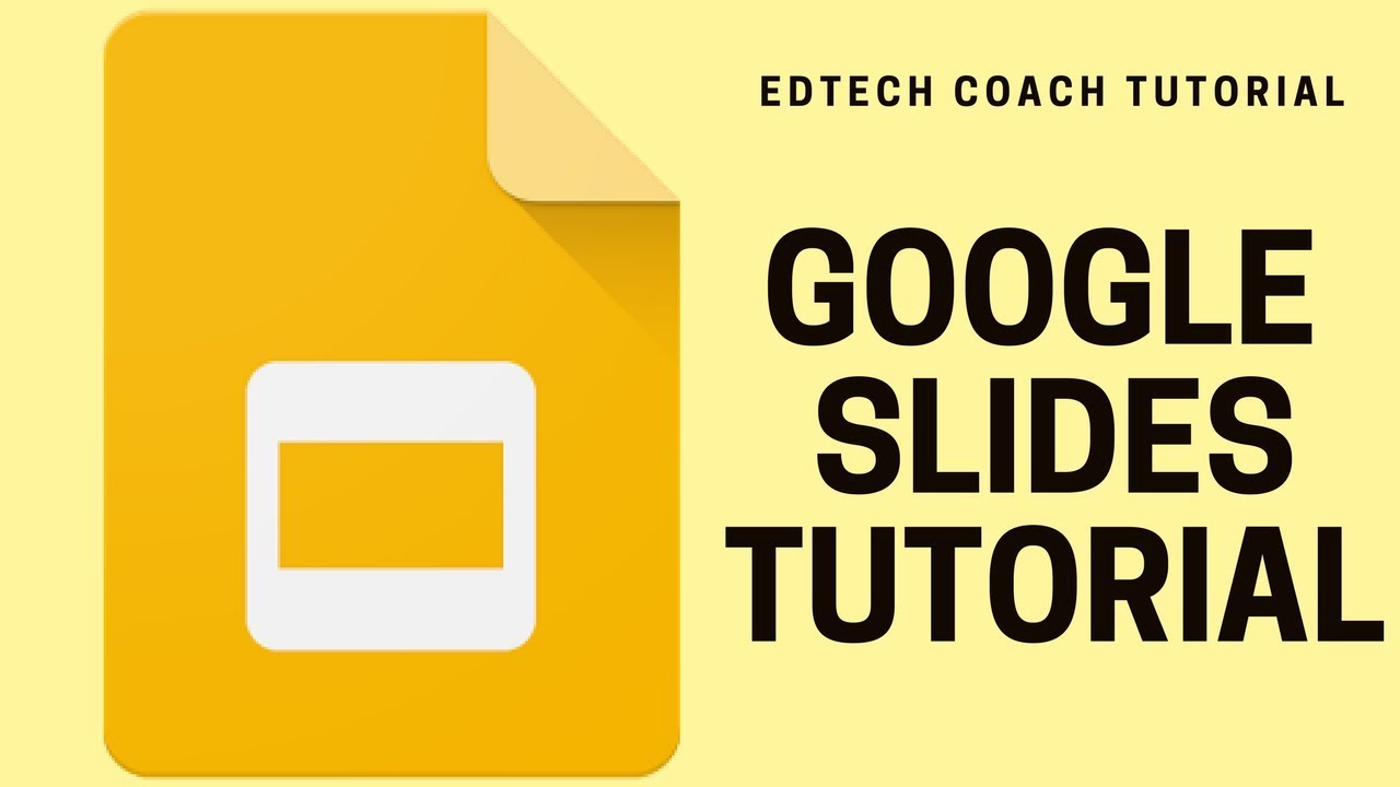 google slides tutorial how to design slides youtube