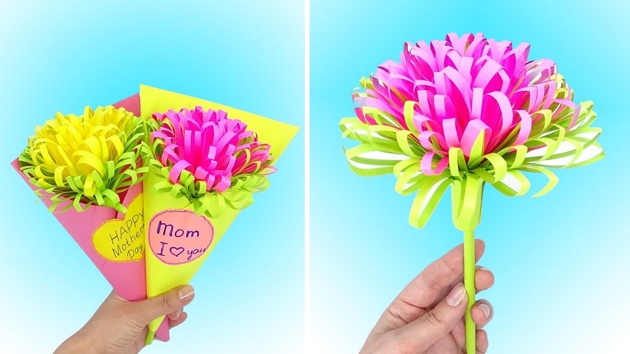 Paper flower | Mothers day gift ideas | Women's day gift ideas