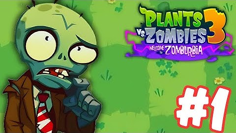 Plants vs. Zombies 3: Welcome to Zomburbia - Gameplay Walkthrough part 1