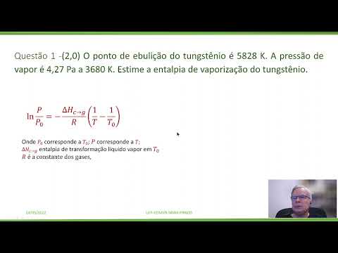 Vídeo: Como você calcula a equação de Clausius Clapeyron?