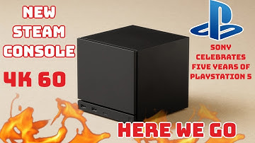 Valve Announces New Steam Machine - PS5 Sales- Sony Celebrates 5 Years Of PS5 - New PS5 Monitor