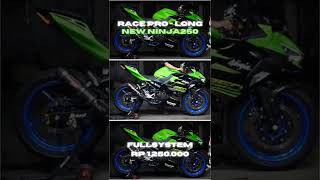 RACEPRO CBR250RR NINJA250 Z250 R25 MT25 EXHAUST KNALPOT RACEPRO KNALPOT RACE PRO CARBON NOT PROLINER R9 AKRAPOVIC LEOVINCE SC