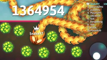 SNAKE.IO MOD MENU EPIC SNAKE IO GAMEPLAY 🐍 USES ALL HACK MOD/WALL HACK/GLITCH 🐍