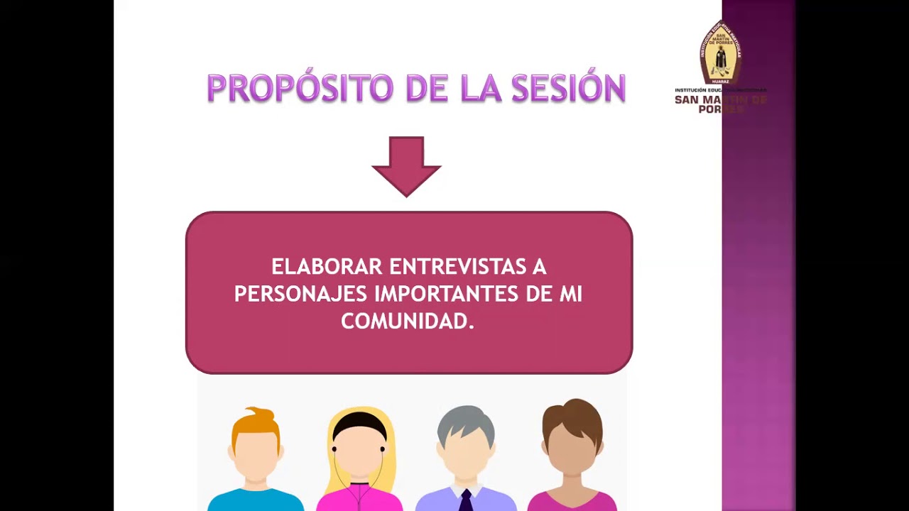 EXPRESIÓN ORAL TEMA 03 LA ENTREVISTA YouTube