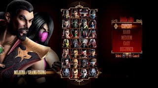 Mortal Kombat 9 - Expert Tag Ladder (Mileena &amp; Shang Tsung/3 Rounds/No Losses)
