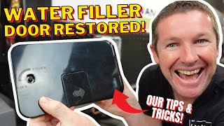LIVE | Coast to Coast Water Filler Door Replacement on your Jayco Camper or Caravan - Tips & Tricks!