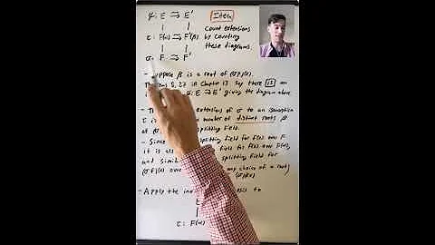 The Definition of a Galois Extension (Algebra 3: Lecture 17 Video 2)