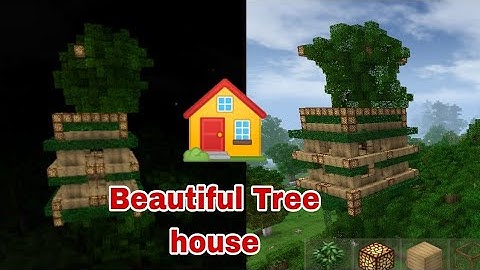 Mini block craft|Making Tree house 🏠🏡